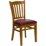 Flash Furniture XU-DGW0008VRT-CHY-BURV-GG Hercules Series Restaurant Chair