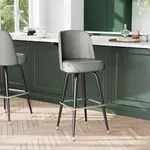 Flash Furniture XU-F-125-GRY-GG James Bar Stool