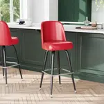 Flash Furniture XU-F-125-RED-GG James Bar Stool