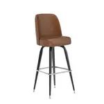 Flash Furniture XU-F-125-WBRN-GG James Bar Stool