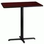 Flash Furniture XU-MAHTB-2442-T2230B-GG Table