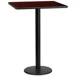 Flash Furniture XU-MAHTB-3030-TR18B-GG Table