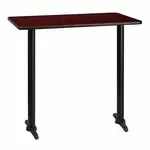Flash Furniture XU-MAHTB-3042-T0522B-GG Table