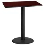 Flash Furniture XU-MAHTB-3042-TR24B-GG Table