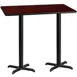 Flash Furniture XU-MAHTB-3060-T2222B-GG Table