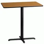 Flash Furniture XU-NATTB-2442-T2230B-GG Table