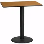 Flash Furniture XU-NATTB-2442-TR24B-GG Table