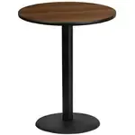 Flash Furniture XU-RD-36-WALTB-TR24B-GG Table