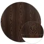 Flash Furniture XU-RD-36-WD-GG Table Top, Laminate