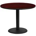 Flash Furniture XU-RD-42-MAHTB-TR24-GG Table