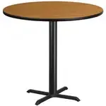 Flash Furniture XU-RD-42-NATTB-T3333B-GG Table