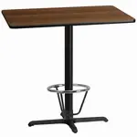 Flash Furniture XU-WALTB-3042-T2230B-3CFR-GG Table Top, Laminate