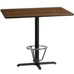 Flash Furniture XU-WALTB-3048-T2230B-3CFR-GG Table