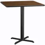 Flash Furniture XU-WALTB-4242-T3333B-GG Table