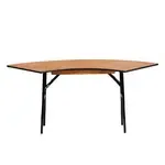 Flash Furniture YT-WSFT48-24-SP-GG Folding Banquet Table