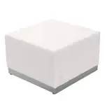 Flash Furniture ZB-803-OTTOMAN-WH-GG Hercules Alon Series Ottoman