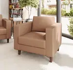 Flash Furniture ZB-8921-1S-COGNAC-GG Hercules Artemis Reception Chair