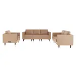 Flash Furniture ZB-8921-SET-COGNAC-GG Hercules Artemis Reception Set