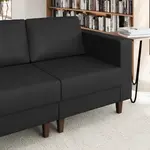 Flash Furniture ZB-8921C-RA-BLK-GG Hercules Artemis Right Arm Reception Chair