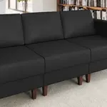 Flash Furniture ZB-8921M-BLK-GG Hercules Artemis Middle Reception Chair