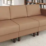 Flash Furniture ZB-8921M-COGNAC-GG Hercules Artemis Middle Reception Chair