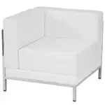 Flash Furniture ZB-IMAG-LEFT-CORNER-WH-GG Hercules Imagination Series Left Corner Chair