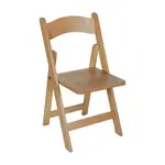 Flash Furniture ZH-8005-3-OAK-GG Holden Folding Dining Chair