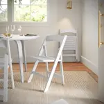 Flash Furniture ZH-8005-3-WHT-GG Holden Folding Dining Chair