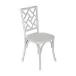 Flash Furniture ZH-8100-5-WHT-GG Brooklyn Dining Chair