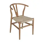 Flash Furniture ZH-8101YS-OAK-NAT-GG Logan Dining Chair