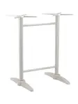 Florida Seating AL-1805 DP BH SILVER Table Base