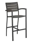 Florida Seating BAL-5602 BLK-GRAY TFT Barstool
