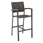 Florida Seating BAL-5625 BLK-JAVA Barstool