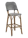 Florida Seating BRT-01 BLACK-WHITE Barstool