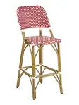 Florida Seating BRT-01 BORDEAUX-IVORY Barstool