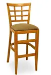 Florida Seating CON-03B CHERRY-GR1 Barstool