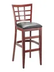 Florida Seating CON-03B MAHOGANY-GR1 Barstool