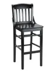 Florida Seating FLS-02B -BLACK-GR1 Barstool