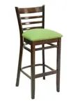 Florida Seating FLS-05B WALNUT-GR1 Barstool