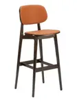 Florida Seating FLS-22B WALNUT-GR1 Barstool
