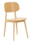 Florida Seating FLS-22S NATURAL- UPH SEAT-WOOD BACK GR1 Side Chair