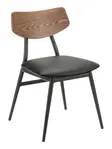 Florida Seating MET-70S ANTH/ NEOWALNUT GR1 Side chair