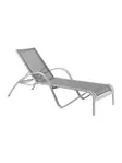 Florida Seating REDINGTON SUNLOUNGER SIL-STEEL GRAY Redington Sun Lounger