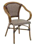 Florida Seating RT-02 CHOCOLATE-IVORY Arm Chair