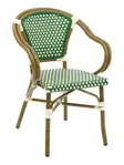 Florida Seating RT-02 GREEN-IVORY Arm Chair