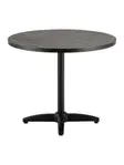 Florida Seating TA-PT 36RD BLK-GRAY TFT Table Top