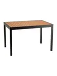 Florida Seating TEAK INLAY36X70 BLK-TFT Table