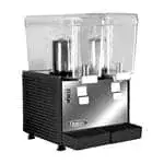 FMP 105-1001 Maxx Serve Beverage Dispenser,  (2) 3 gal. transparent container,  rotary system