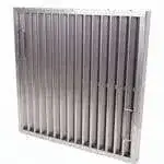 FMP 129-1185 Flame Gard Type II Heavy-Duty Stainless Steel Baffle Grease Filter 20" H x 20" W