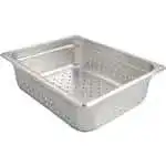 FMP 133-1298 Perforated Steam Table Pan Half-size  4"